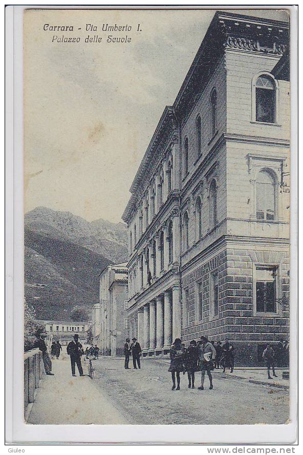 M1241- CARRARA PALAZZO DELLE SCUOLE - F.P. VG. 1926 - ITALY - Carrara