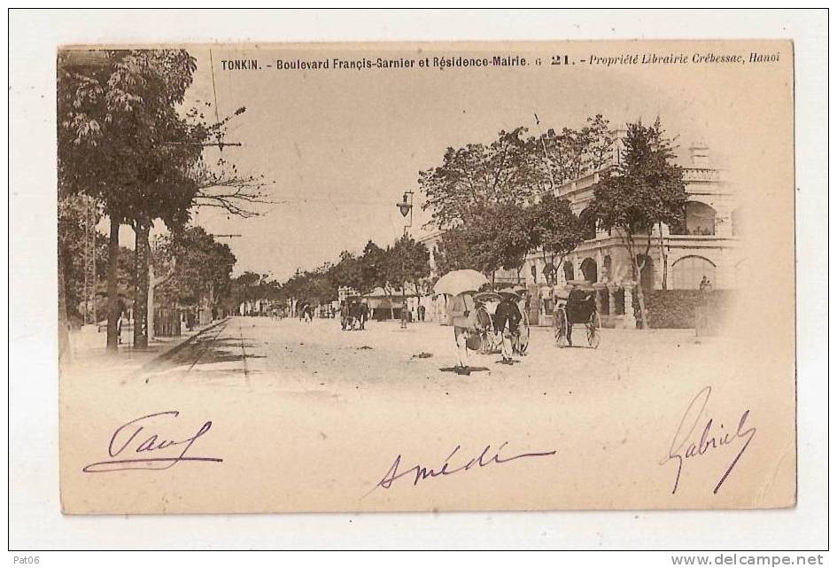 CPA    TONKIN   1903  / FRANCE - Autres & Non Classés