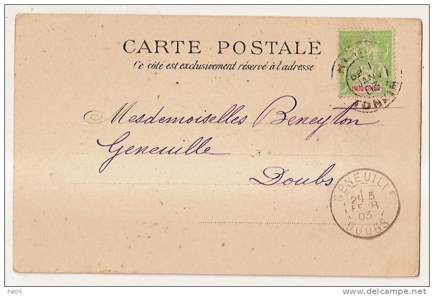 CPA    TONKIN   1903  / FRANCE - Other & Unclassified
