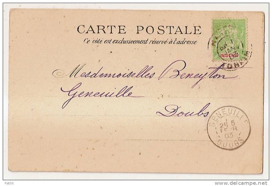 CPA    TONKIN   1903  / FRANCE - Andere & Zonder Classificatie