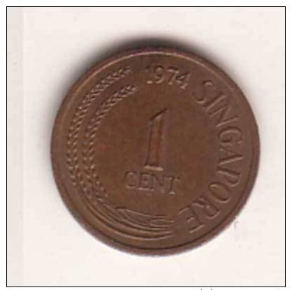 Singapur , 1 Cent , 1974 ( G.Schön 1 ) - Singapur