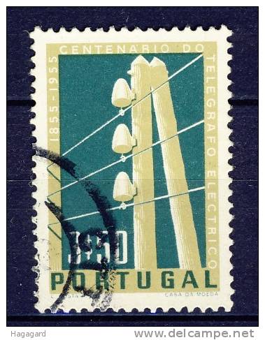 #Portugal 1955. Telegraph. Michel 846. - Usati