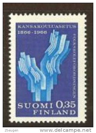 FINLAND 1966 Michel No 612 Stamp MNH - Unused Stamps