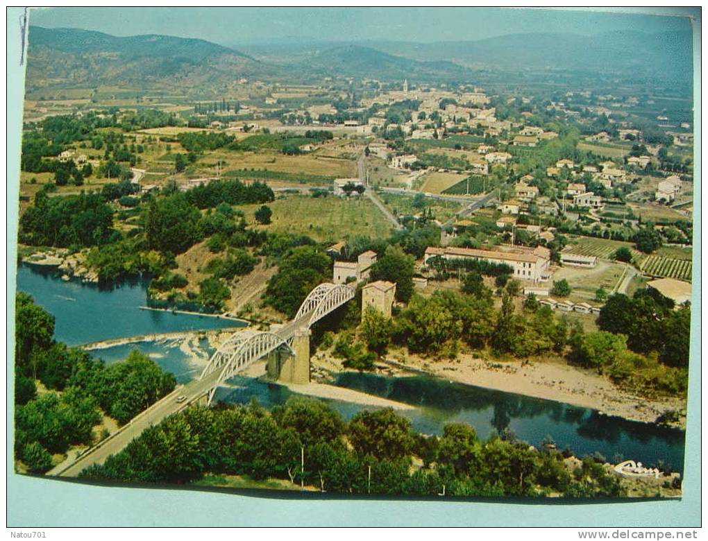 07-02-ardeche-vallon -pont-d'arc-pont De Salavas- Vue Aerienne - Vallon Pont D'Arc