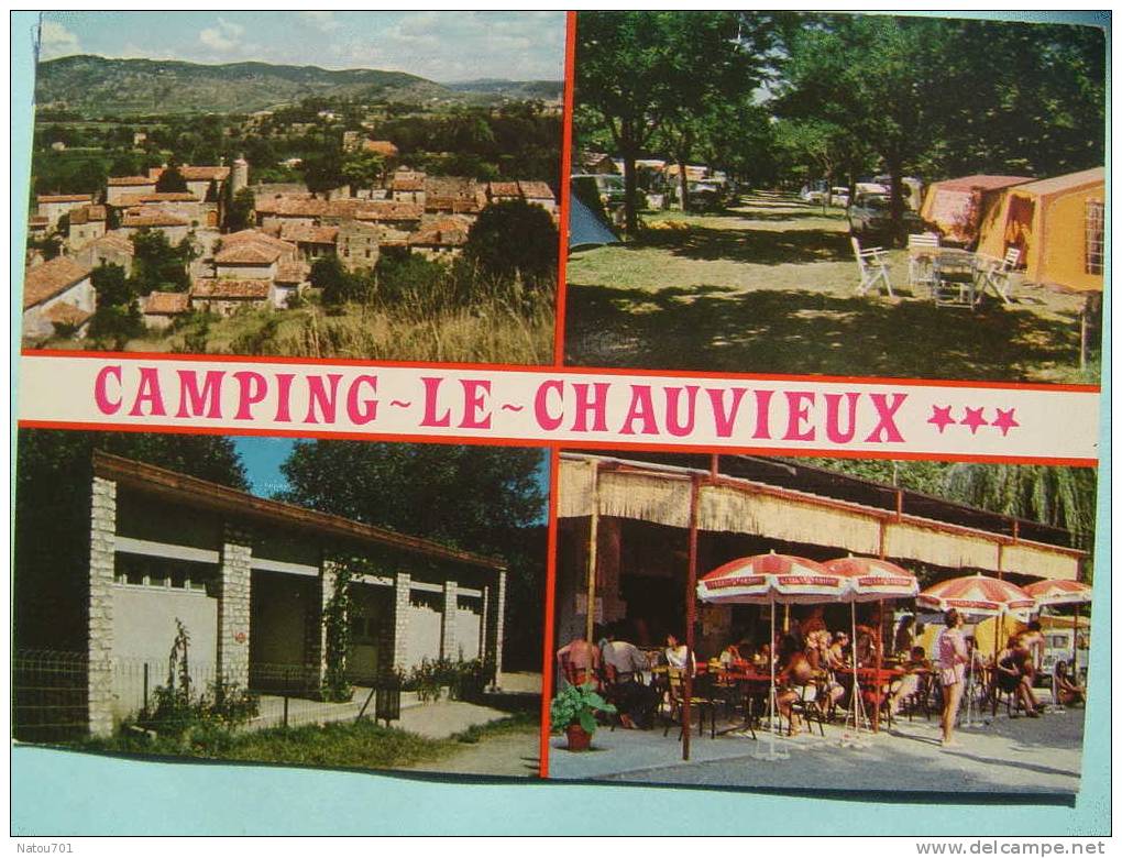 07-02-ardeche-vallon -pont-d'arc-salavas-camping Le Chauvieux - Multivues- - Vallon Pont D'Arc