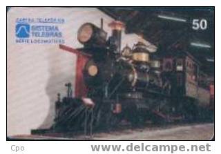 # BRASIL 960617 Locomotiva A Vapor -train- No1 50  06.96  Tres Bon Etat - Brésil