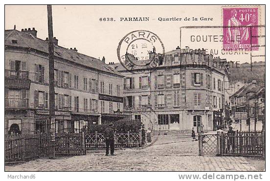 VAL D OISE.PARMAIN.QUARTIER DE LA GARE - Parmain