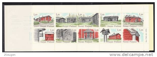 FINLAND 1979 MICHEL NO: MH 11  MNH - Booklets