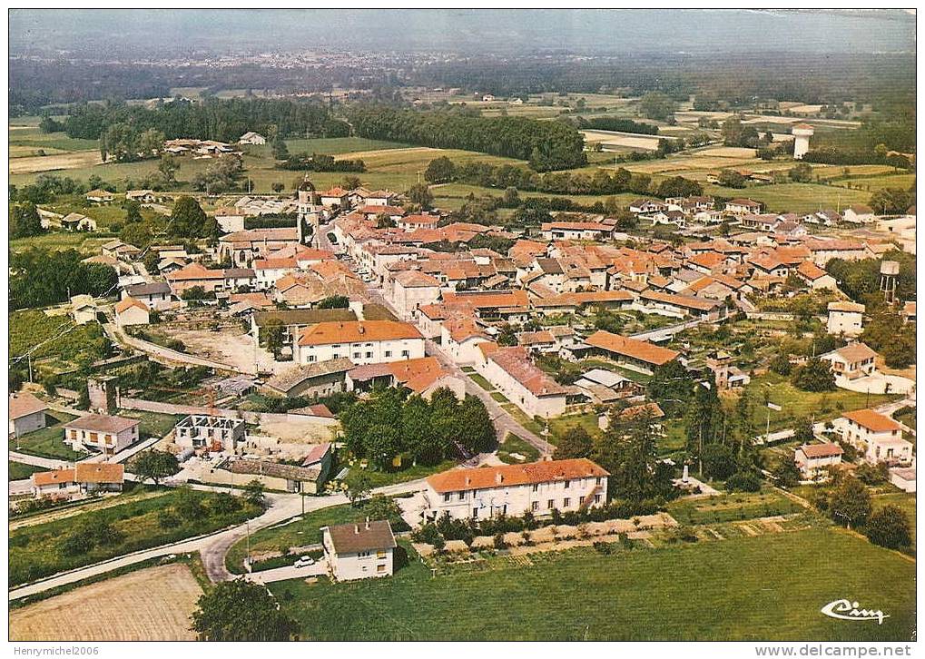 10 Ain Vue Aérienne De Bage Le Chatel, Ed Cim - Non Classés