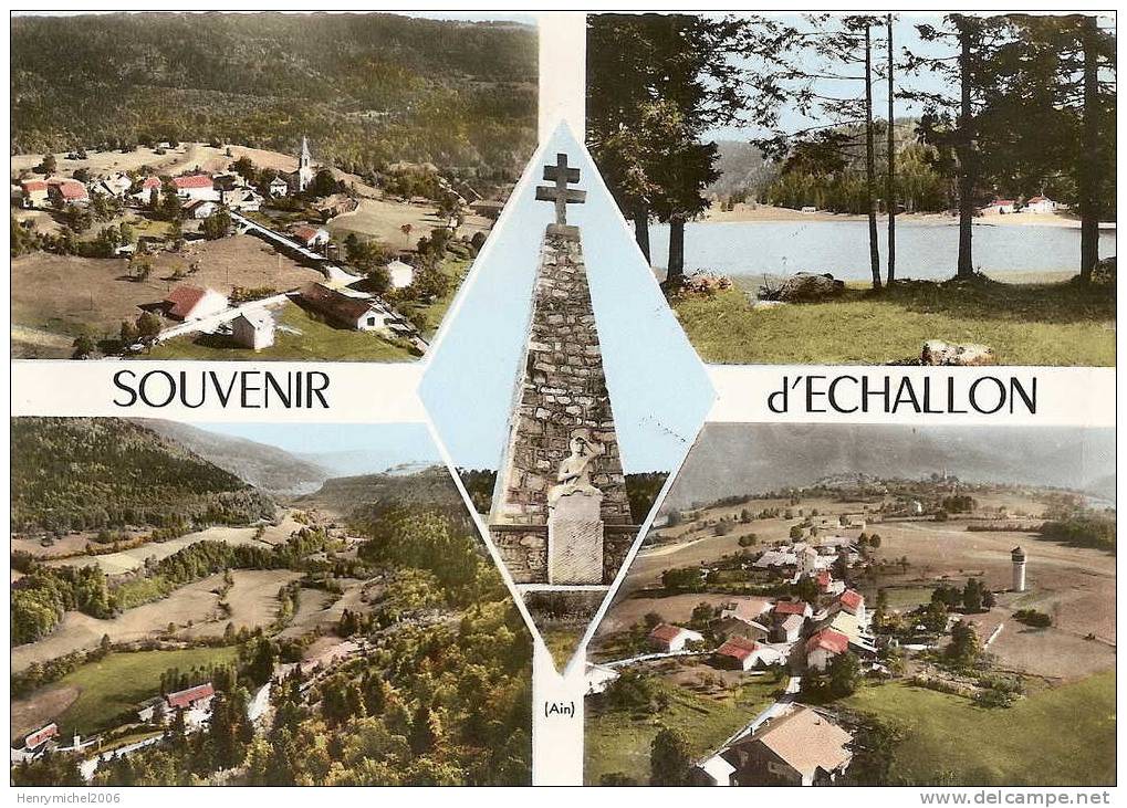 10 Ain Vue Aérienne D'echallon, Ed Cim - Non Classés