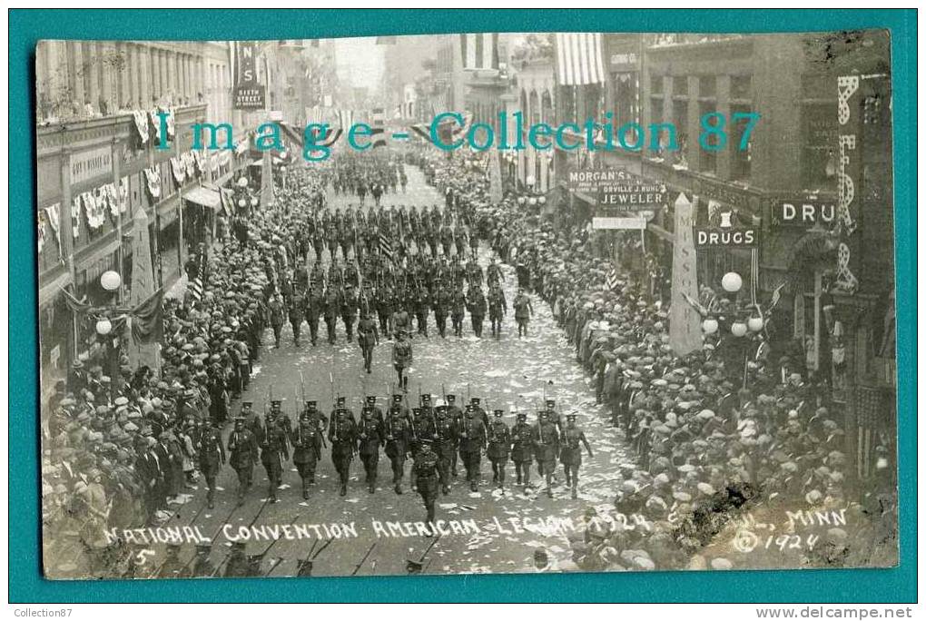 AMERIQUE - MN - MINNESOTA - SAINT PAUL - NATIONAL CONVENTION - AMERICAN LEGION - 1924s VINTAGE REAL PHOTO POSTAGE - Sonstige & Ohne Zuordnung