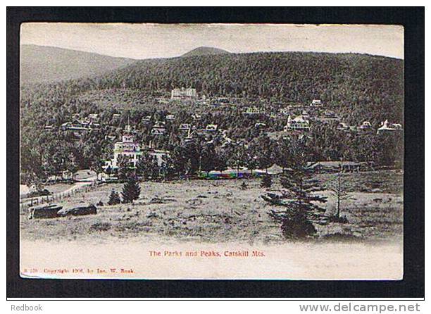 1905 Postcard The Parks & Peaks Catskill Mountains New York USA - Ref 420 - Catskills