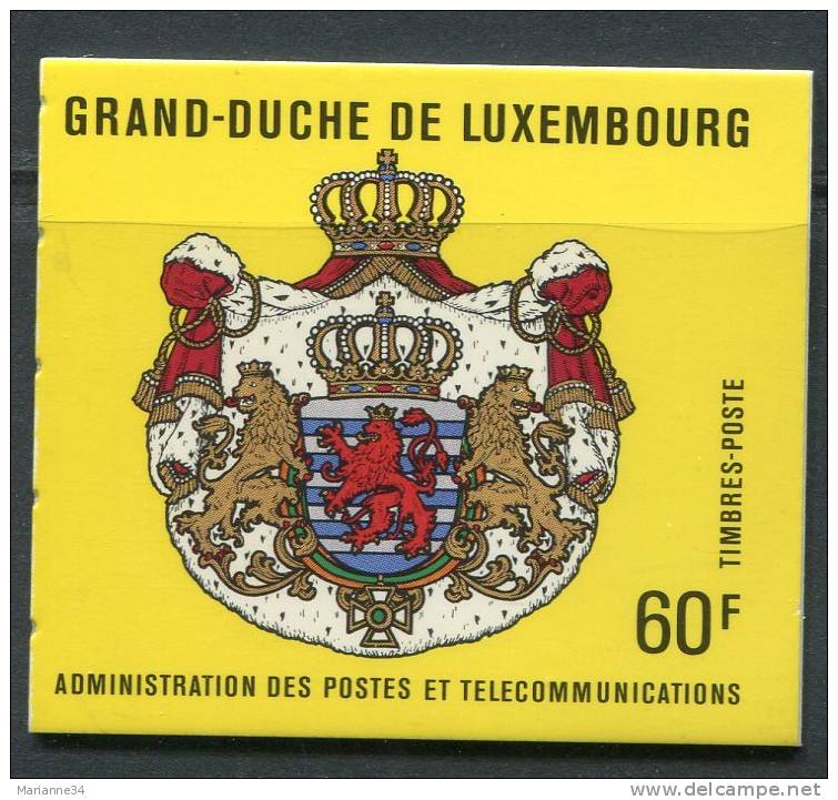 Luxembourg-1989-YT  Carnet  1175,1176**- 25è Anniversaire De L'avènement Du Grand Duc Jean - Markenheftchen