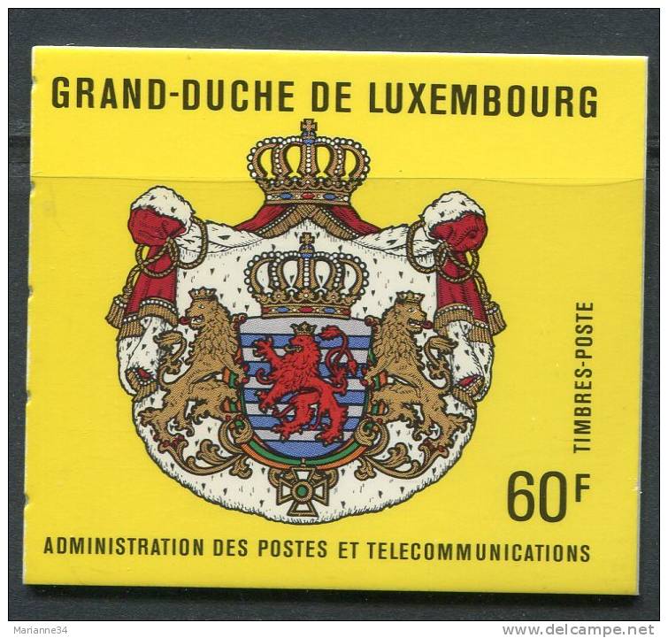 Luxembourg-1989-YT  Carnet  1175,1176**- 25è Anniversaire De L'avènement Du Grand Duc Jean - Postzegelboekjes