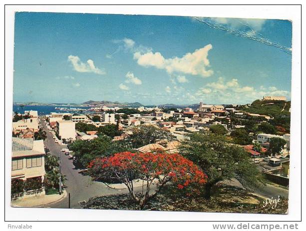 NOUVELLE CALEDONIE NOUMEA : Vue Générale En Direction Du Port Et La Presqu´île NOU - Nouvelle Calédonie