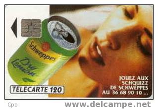 # France 359 F377 SCHWEPPES DRY LEMON 120u So4 07.93 Tres Bon Etat - 1993