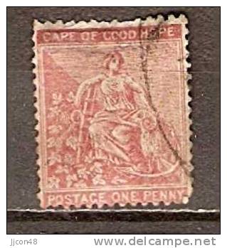 South Africa/Cape Of Good Hope 1871  1d (o) Wm CC  Thin - Cap De Bonne Espérance (1853-1904)