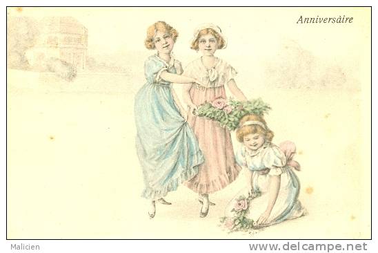 ILLUSTRATEURS-ref  72- Carte Viennoise - Wichera?- Enfants - - 1900-1949