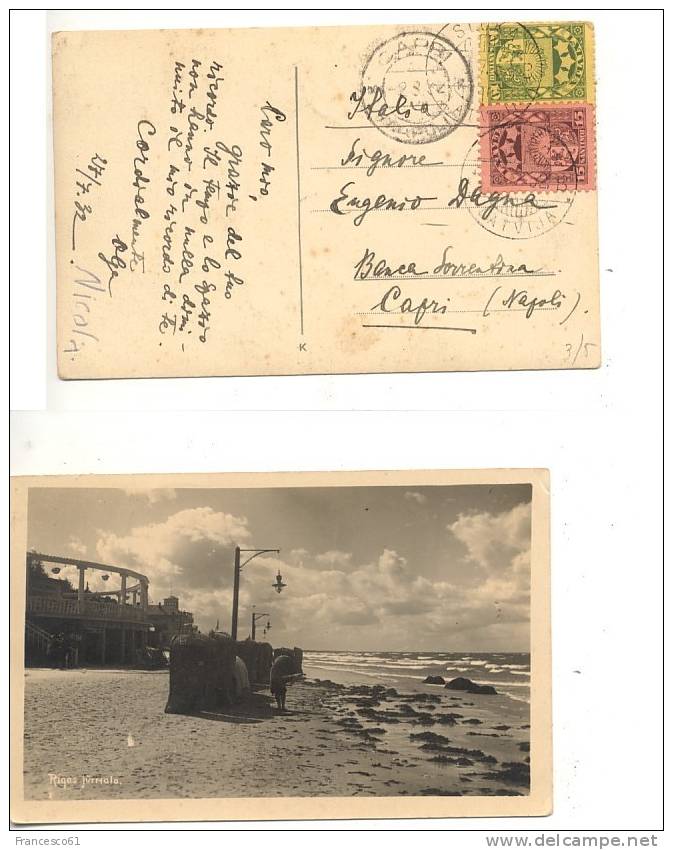 LATVIA LATVIJA 1932 RIGAS JURMALA Viaggiata - Cartas & Documentos