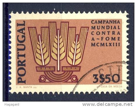 ##Portugal 1963. Fighting Hunger. Michel 937. Cancelled (o) - Oblitérés