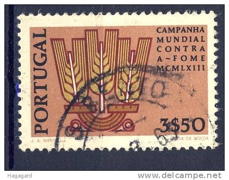 ##Portugal 1963. Fighting Hunger. Michel 937. Cancelled (o) - Oblitérés