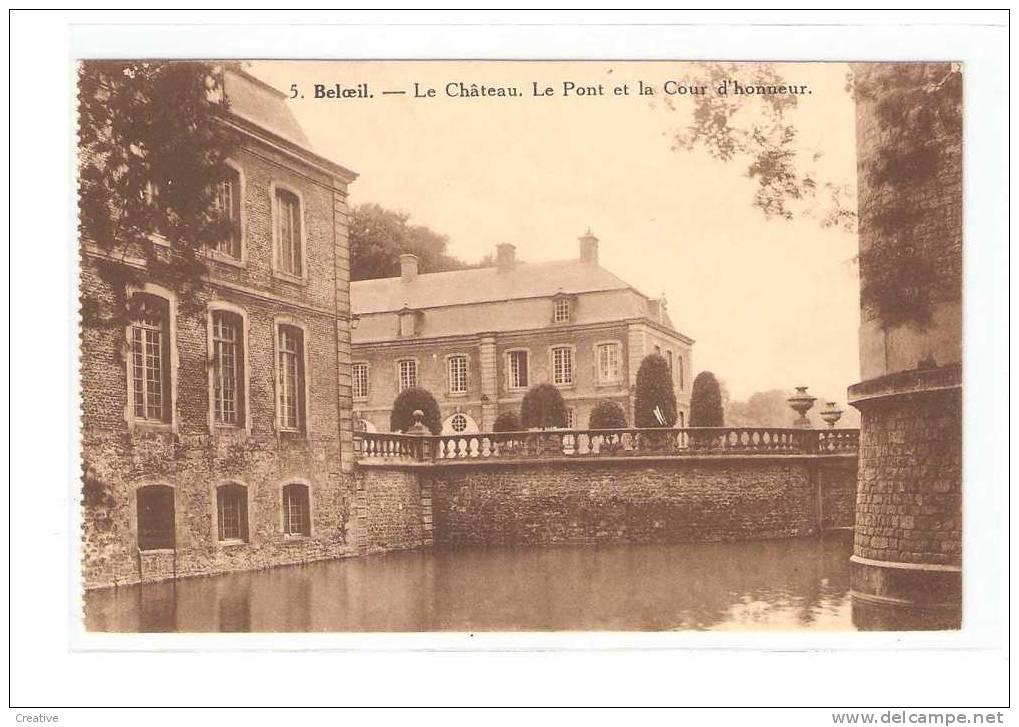 Chateau De Beloeil .( 2scans) - Beloeil