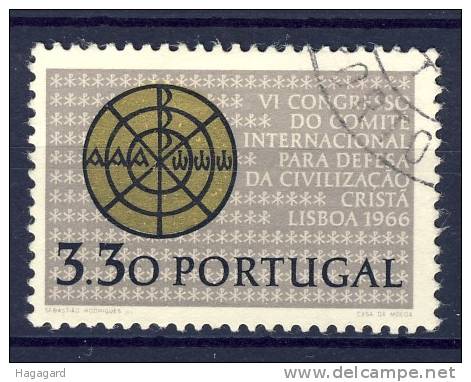 #Portugal 1966. Christian Culture. Michel 1001. Cancelled (o) - Usado