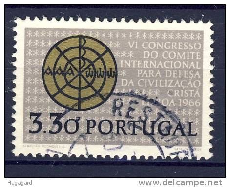 #Portugal 1966. Christian Culture. Michel 1001. Cancelled (o) - Oblitérés