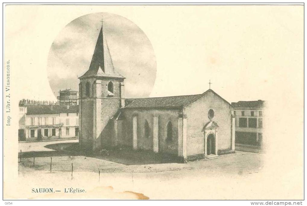 Saujon , L'église  .    - Ms78 - Saujon