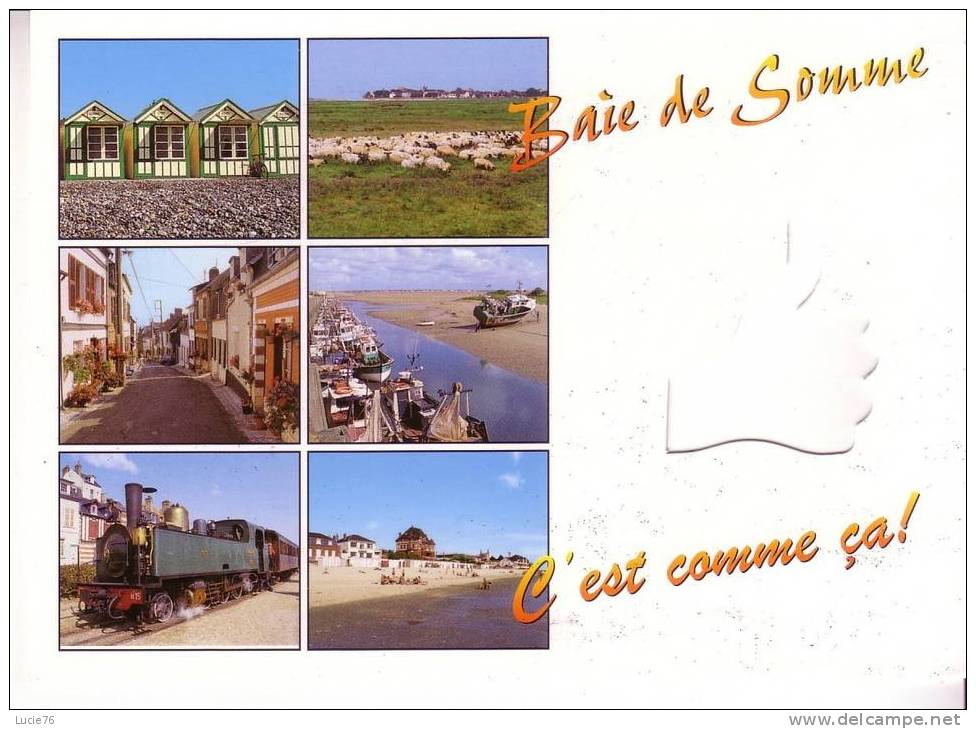 BAIE DE SOMME  -  Côte Picarde  -  C'est Comme ça   -  Main Découpée  -  6 Vues - Otros & Sin Clasificación