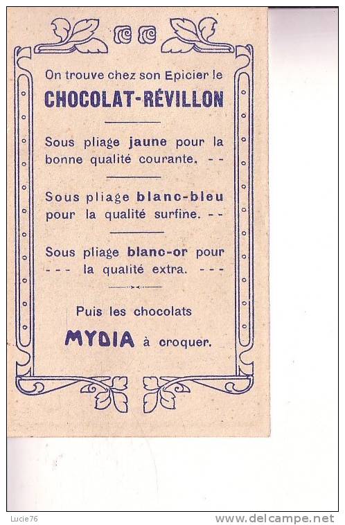 IMAGE - CHOCOLAT REVILLON -  Quel Temps Fera-t´il ? - - Revillon