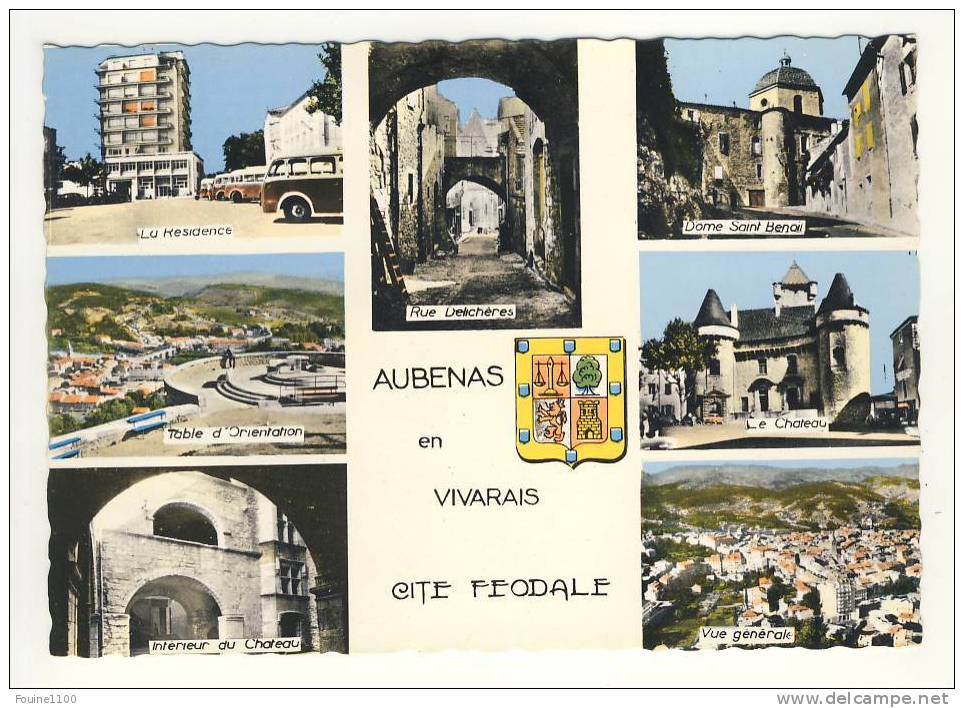 Carte ( Format 15 X 10,5 )  D' Aubenas En Vivarais ( Jolie Carte  ) - Aubenas