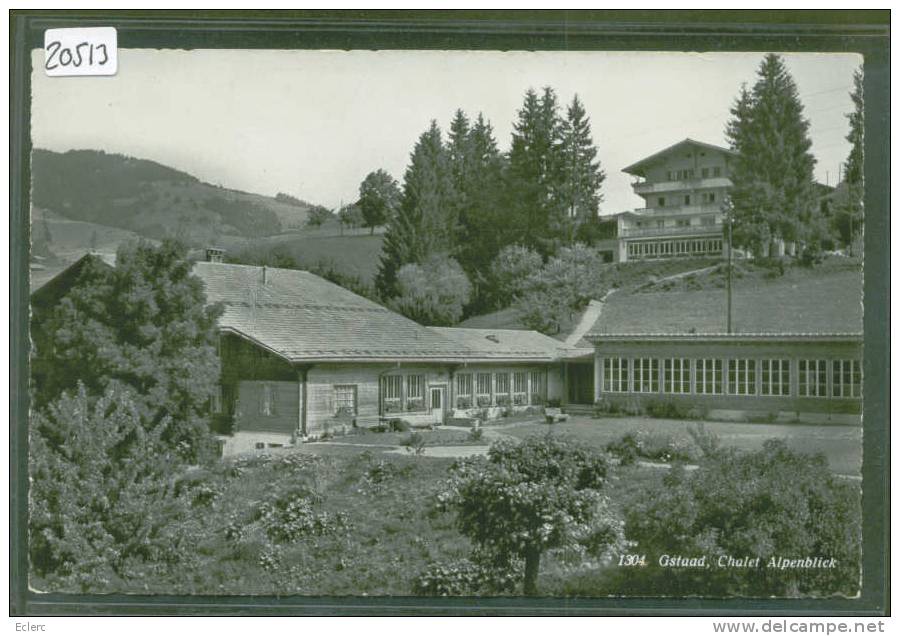 GSTAAD - CHALET  ALPENBLICK  - TB - Gstaad