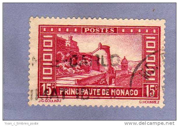 MONACO TIMBRE N° 119 OBLITERE LA MONTEE DU PALAIS - - Used Stamps