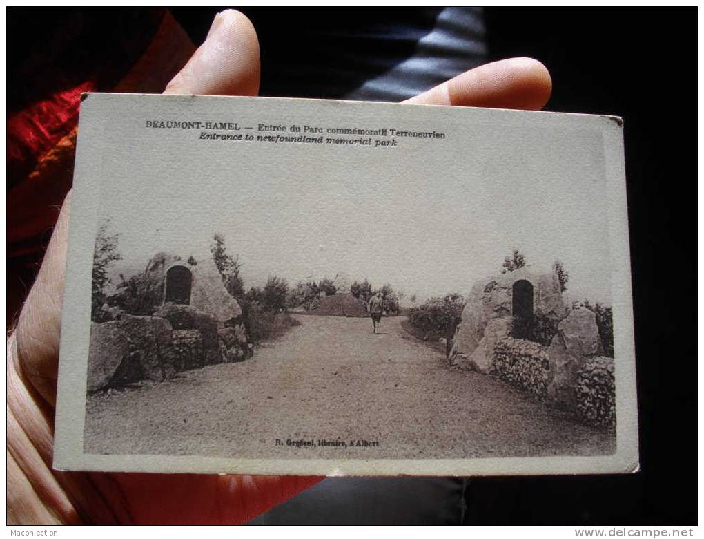 Beaumont Hamel  Entree Du Parc Commemoratif Terreneuvien Terre Neuve - Other & Unclassified