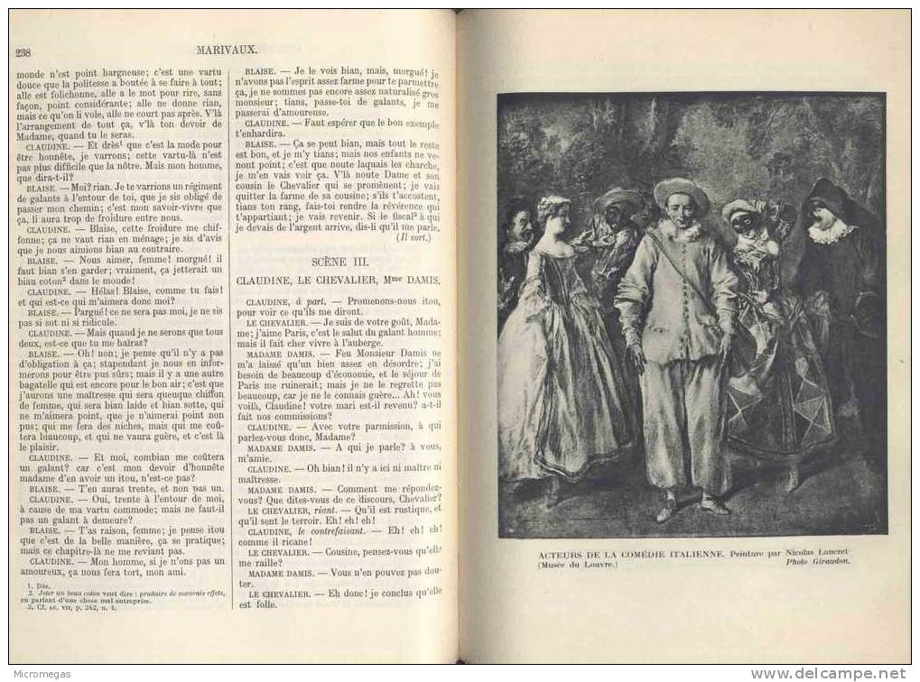 Théâtre Complet De Marivaux - Franse Schrijvers