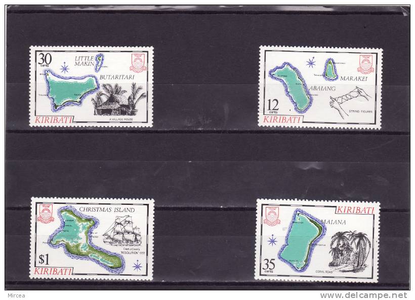 C5070 - Kiribati, 1981, Michel 367/70, Neufs** - Kiribati (1979-...)