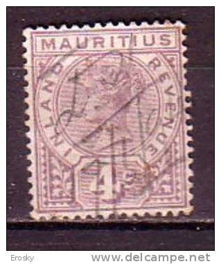 P3751 - BRITISH COLONIES MAURITIUS FISCAUX POSTAUX Yv N°4 - Mauritius (...-1967)