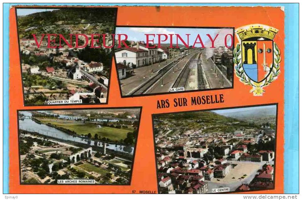 B - 57 - ARS SUR MOSELLE - édition B. Laline - La Gare - - Ars Sur Moselle