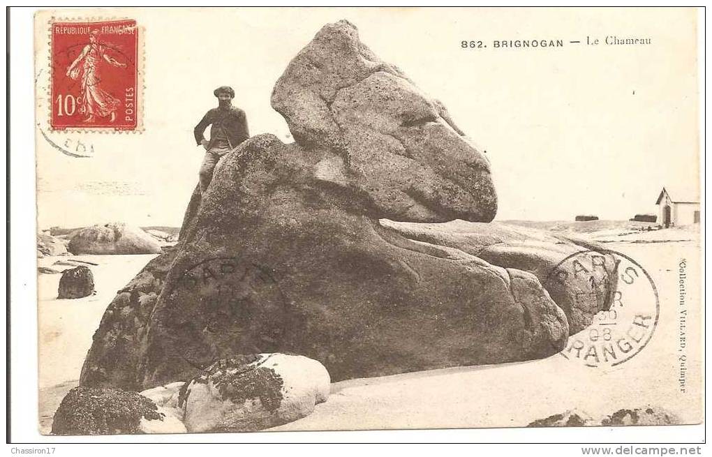 29  - BRIGNOGAN  -  Le Chameau - Animée - Brignogan-Plage