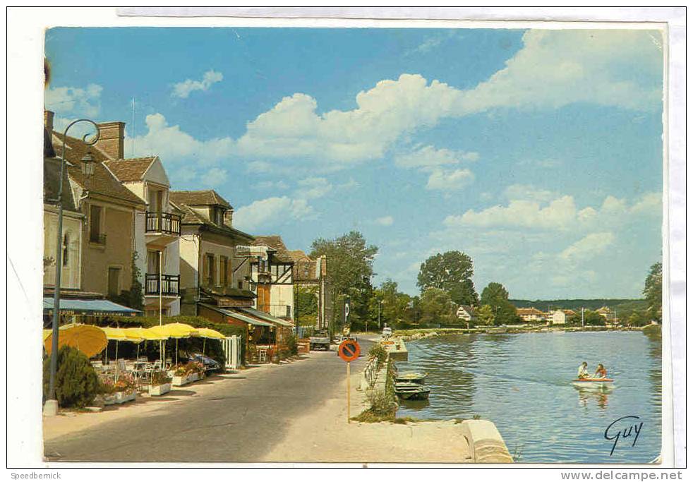 14977 Samois Seine, Quai République Seine Hauteur Augerge Ile, Chez Fernand . 28.502 Leconte Guy - Samois