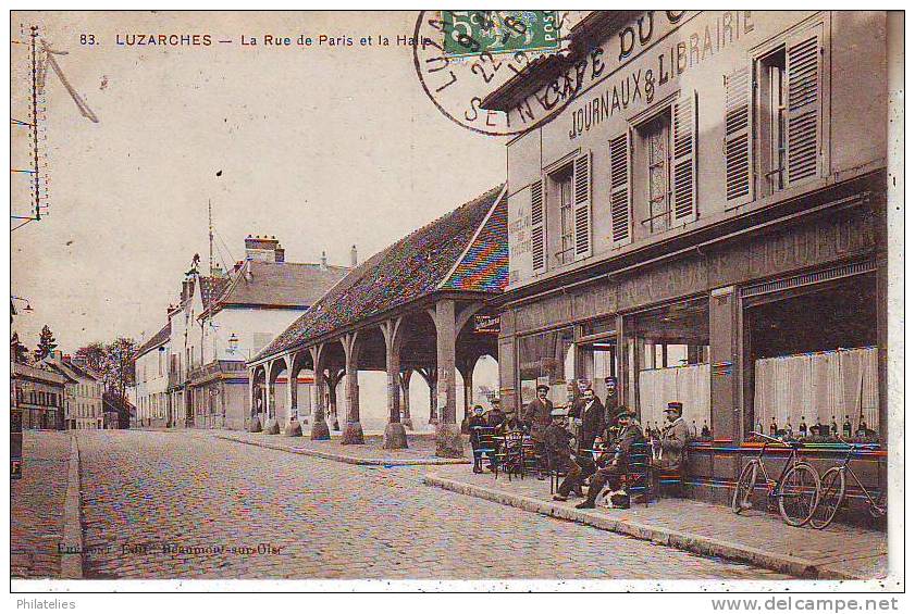 LUZARCHES  RUE DE PARIS - Luzarches