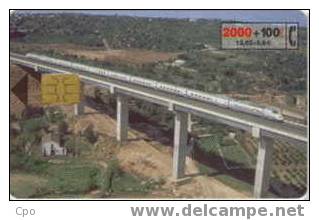# SPAIN A15  Euromed Train 2100 Orga 05.99   -train- Tres Bon Etat - Privatausgaben