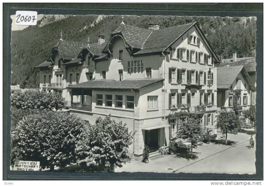 MEIRINGEN - HOTEL WEISSES KREUZ   - TB - Meiringen