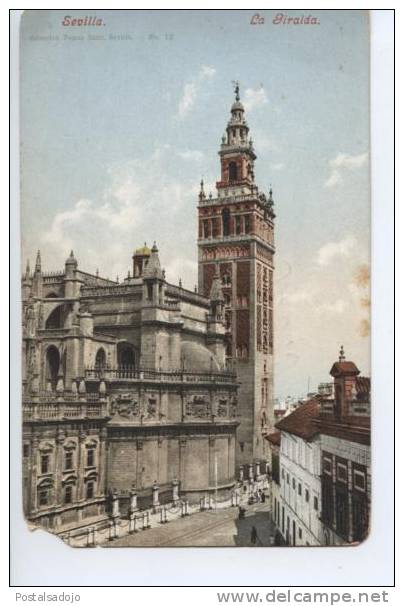 (CPA448) SEVILLA . LA GIRALDA . PURGER PH 2670 - Sevilla