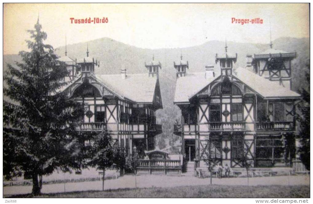 BAILE TUSNAD ( TUSNÁD-FÜRD&#336; )  -  PRAGER'S - VILLA - Romania