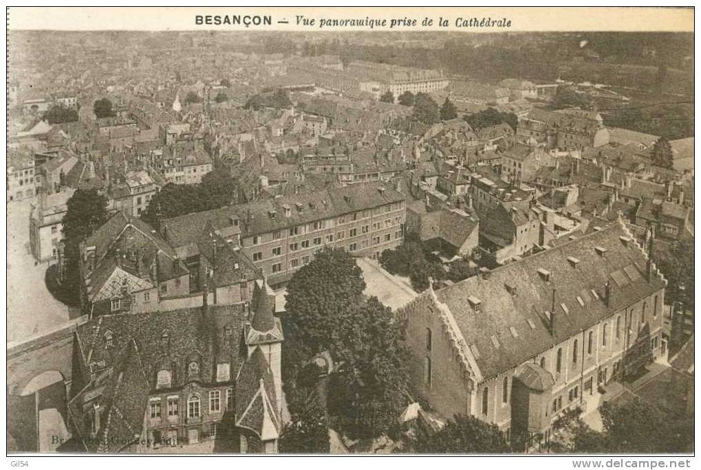 Besançon  -  Vue Panoramique Prise De La Cathédrale -  Mv32 - Besancon