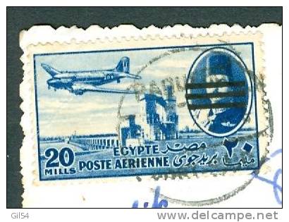 Oblitération PAQUEBOT PORT SAID SUR TIMBRE D'Egypte Sur Cpa  En 1952 - Mv71 - Other & Unclassified