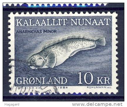 #Grønland 1984. Fish. Michel 154. Cancelled (o) - Used Stamps