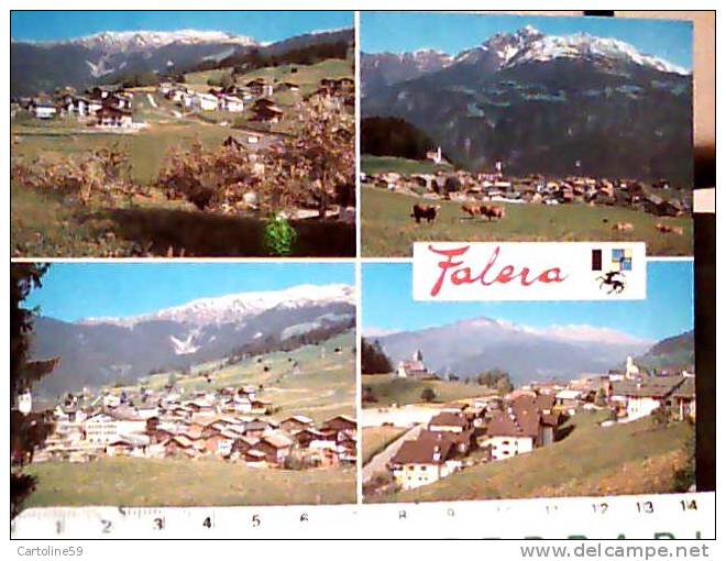 SUISSE SWISS SWITZERLAND - SVIZZERA Flims + Laax + Falera MULTI VUES BV1985  BY225 - Falera